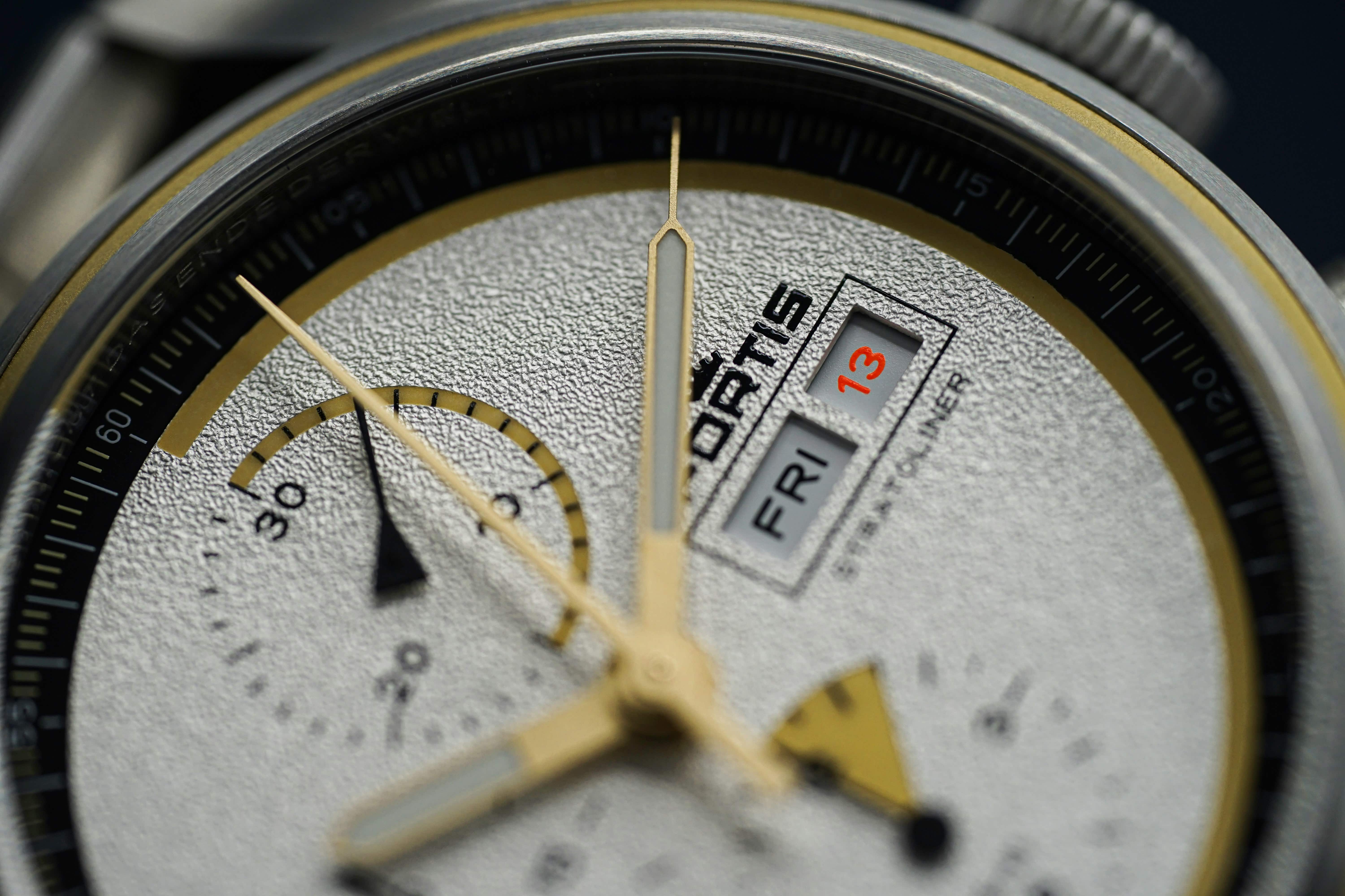 Patek Philippe Nautilus watch on a velvet display